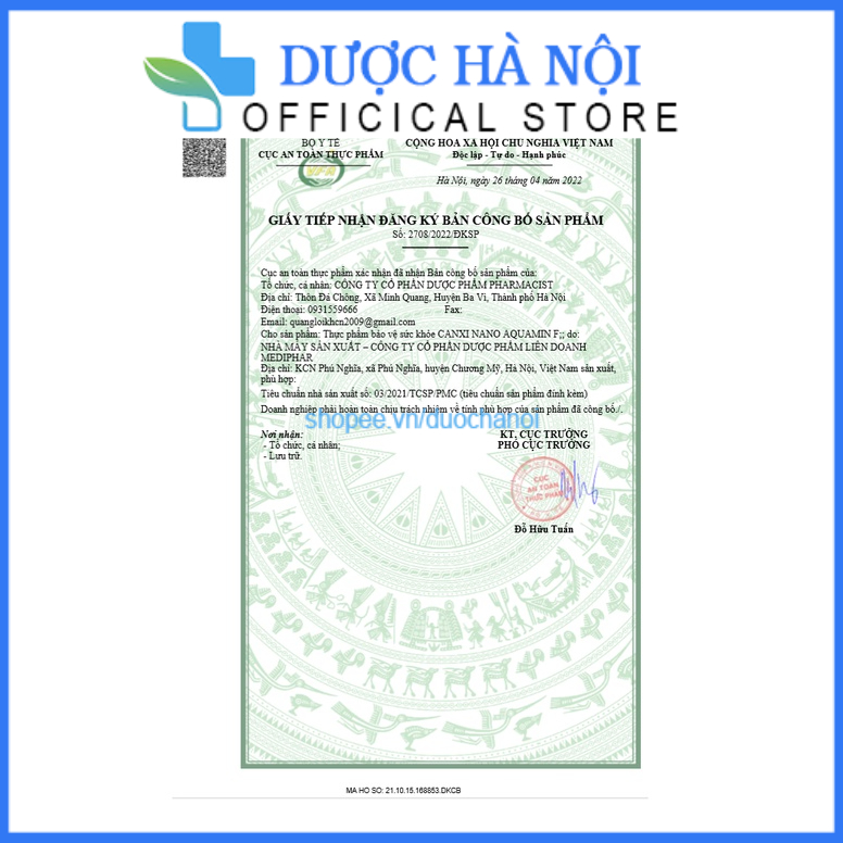 Viên uống canxi nano aquamin F cho người loãng xương , trẻ em còi xương, chậm lớn , giúp bổ sung canxi – hộp 30 viên