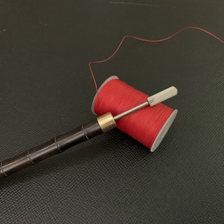 Cây bút lăn sơn cạnh dồ da chuyên dụng cán gỗ cầm tay