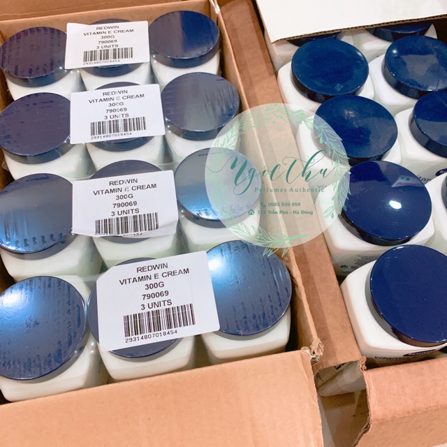 Kem dưỡng vitamin e Redwin Úc hũ 300g