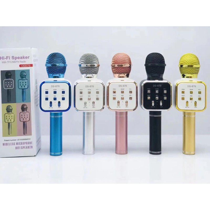 Micro Bluetooth Không Dây L20/Q7 Hát Karaoke KTV