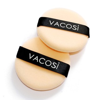 [có ảnh thật] VACOSI bịch 2 bông phấn khô tròn nhỏ BP01