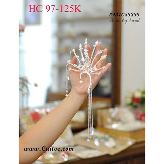 Phụ kiện cưới, hoa cài cô dâu siêu xinh (HC 97)