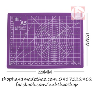 Tấm lót cắt / cutting mat khổ a5