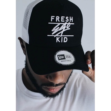 Nón lưỡi trai Fresh Ego Kid chất cotton phối lưới Hàn Quốc cao cấp, nón kết thể thao