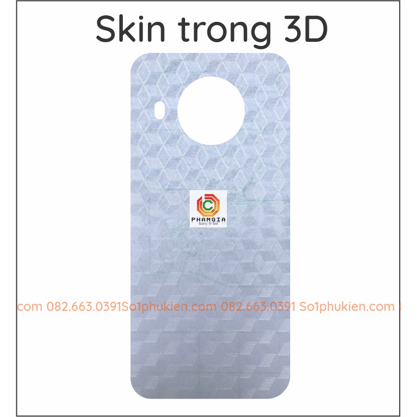 Miếng dán mặt lưng skin carbon Nokia X10