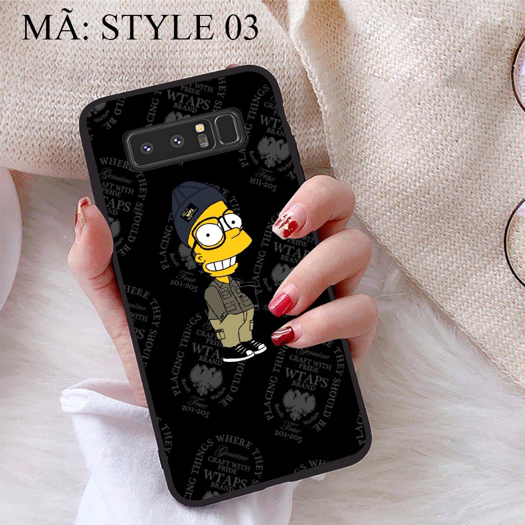 Ốp lưng Samsung Note 8 viền dẻo TPU BST Phong cách