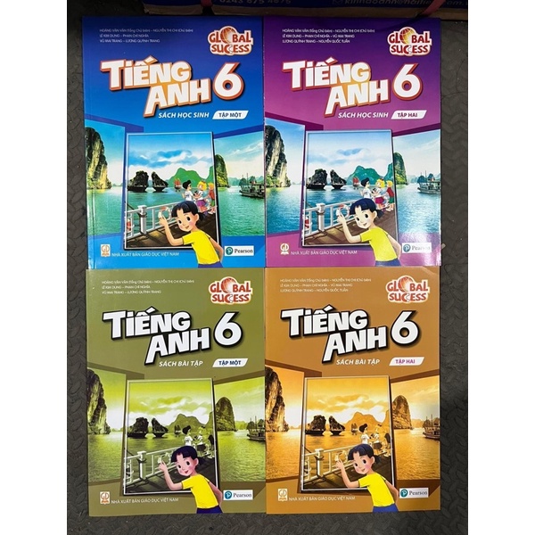 Tiếng Anh 6 (Global Success KNTT ) 4q kèm bút chì