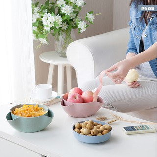 Bát có khay đựng vỏ / Bát đựng đồ tiện ích