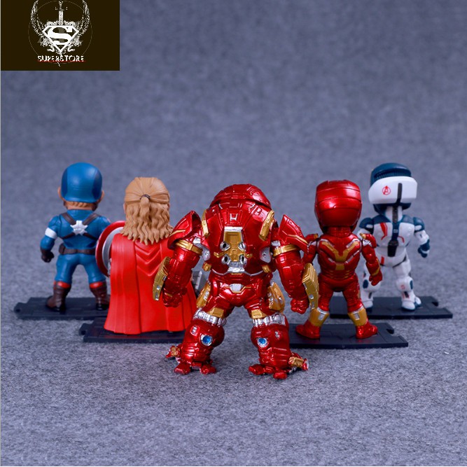 Mô hình Marvel Avenger : End Game cao cấp 9cm (Trọn bộ 5 nhân vật) - SuperStore