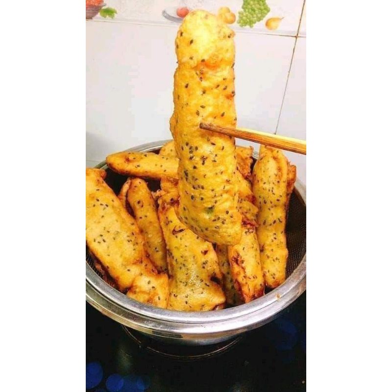 bột làm bánh chuối