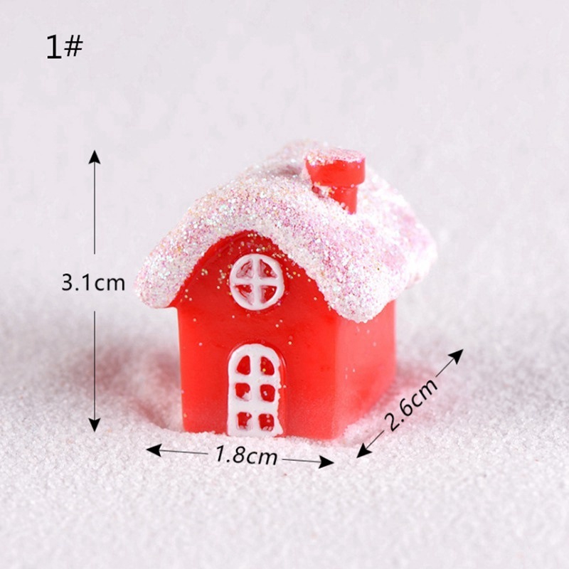 1 Đồ trang trí Ngôi Nhà Tuyết Trang Trí Giáng Sinh