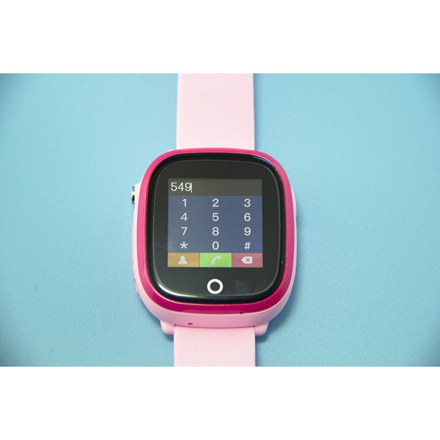 Đồng hồ thông minh định vị trẻ em DF31G chống nước màu hồng
