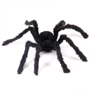 Nhện đen trang trí Halloween nhiều size