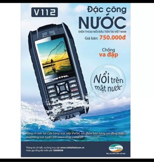 Điện thoại di động V112-Đặc công nước