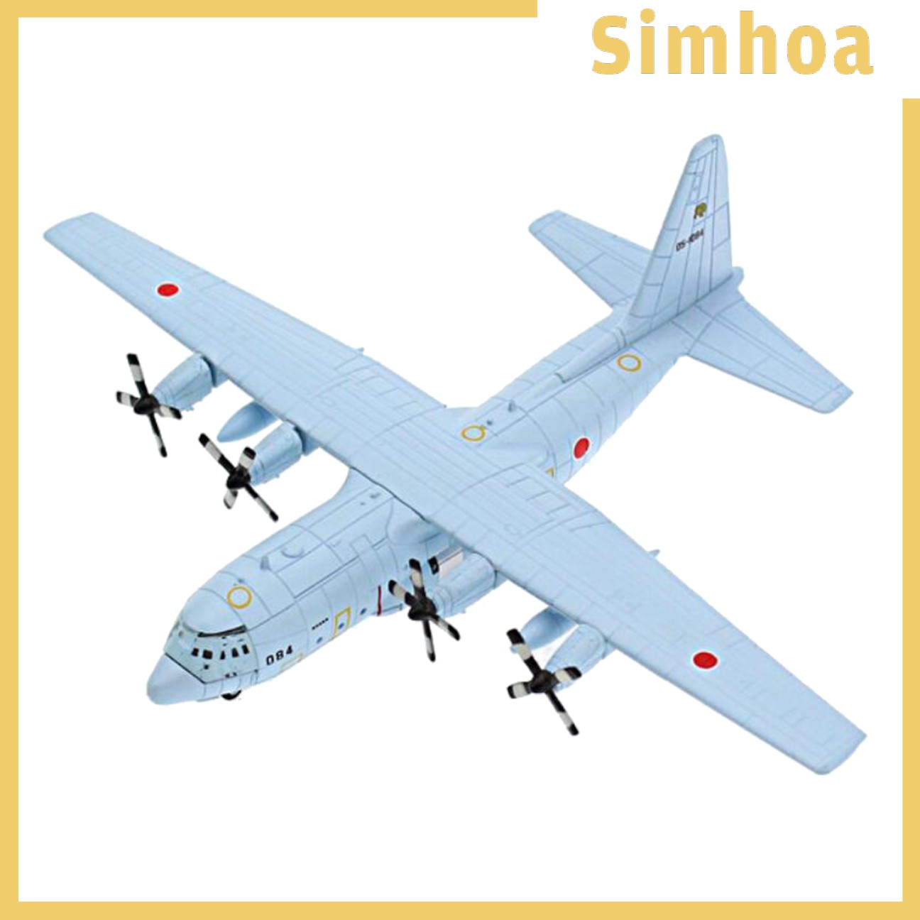 AIRCRAFT MODEL Mô Hình Máy Bay Chiến Đấu Jsdf C-130H Tỉ Lệ 1: 250