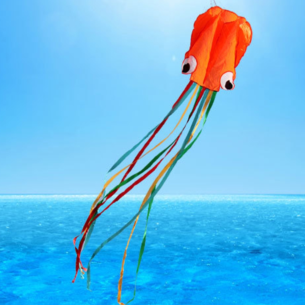 Diều đồ chơi hình bạch tuộc nhiều màu sắc sáng tạo 400cmx70cm