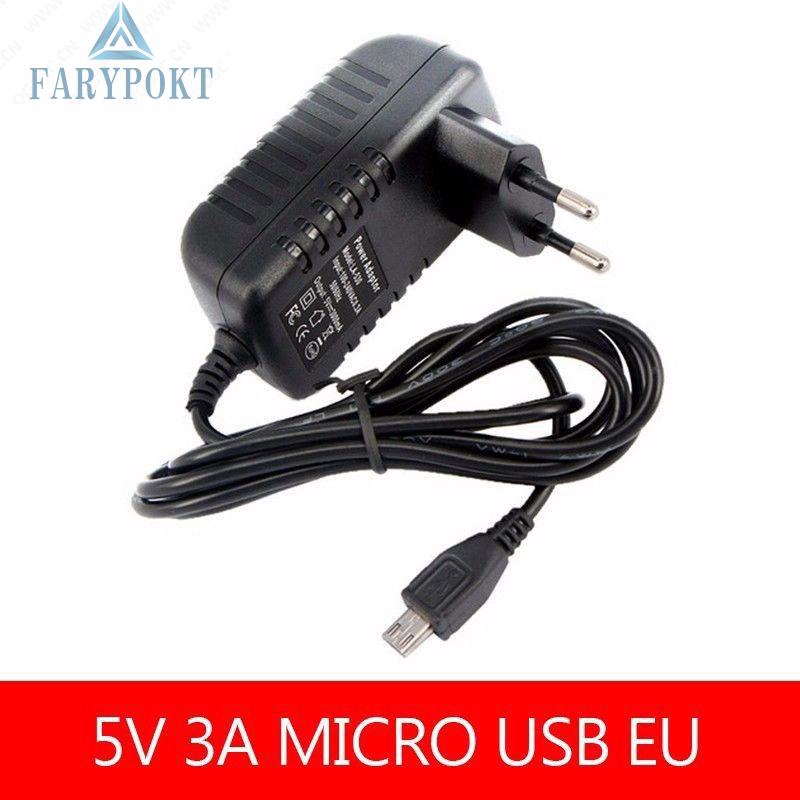 5V 3A Micro USB AC Adapter DC Wall Power Supply Charger for Raspberry Pi /Switch