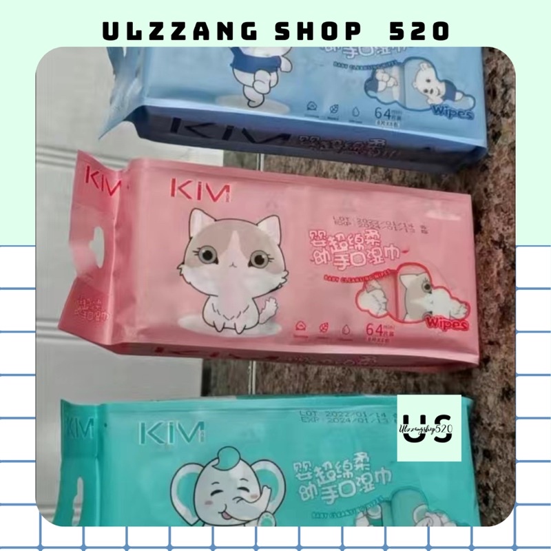 Khăn ướt mini gói nhỏ, giấy ướt cao cấp bỏ túi, tiện lợi, dễ dàng sử dụng Ulzzangshop520