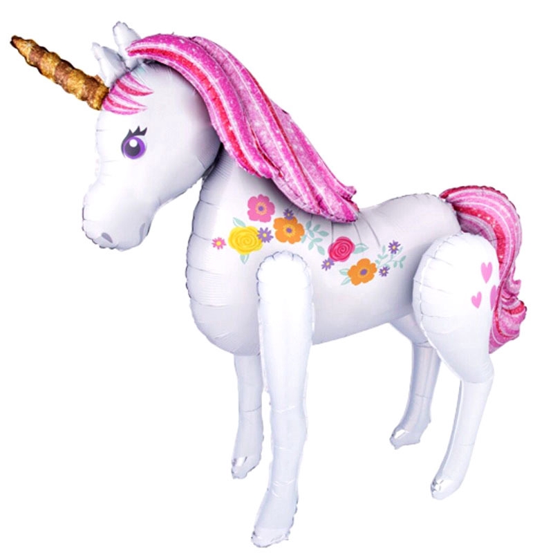 Bong bóng hình kỳ lân 3D dễ thương