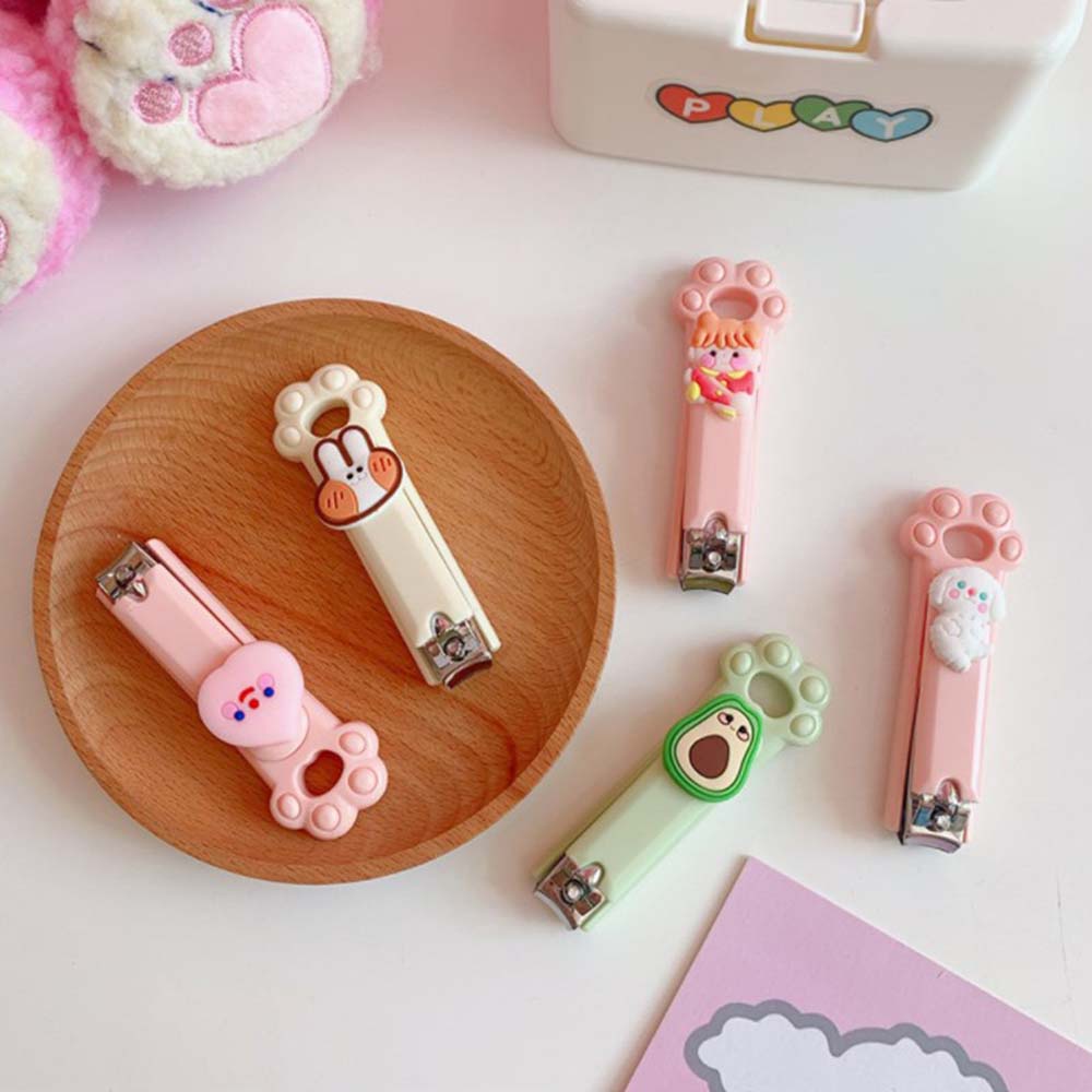 Kìm cắt móng tay chuyên nghiệp bằng thép không gỉ hình trái cây dễ thương