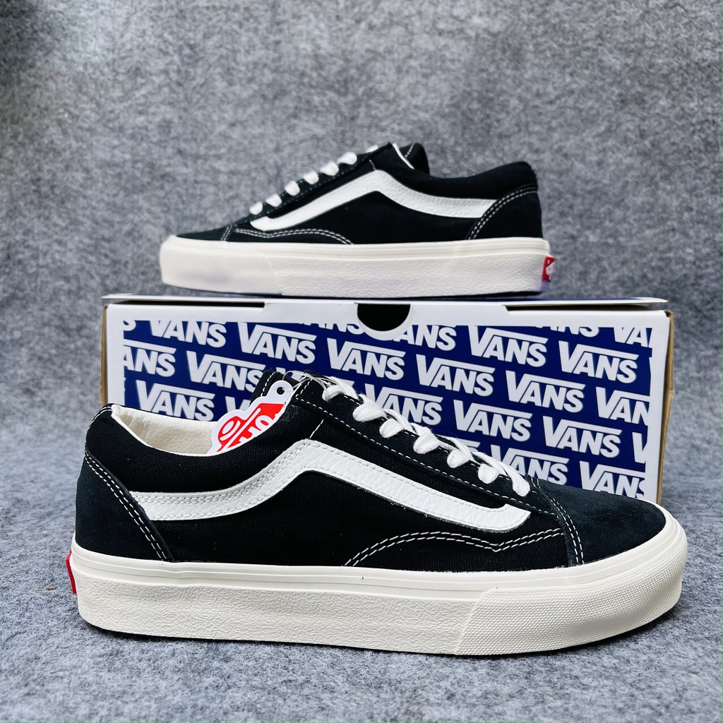 Giày nam nữ Vans Old Skool, Classic, Slip On Lười caro  FULL Size BOX BILL + LỌ TẨY TRẮNG