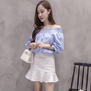 Áo trễ vai tiểu thư