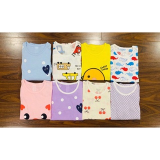 Bộ cotton giấy dài tay xuất Hàn