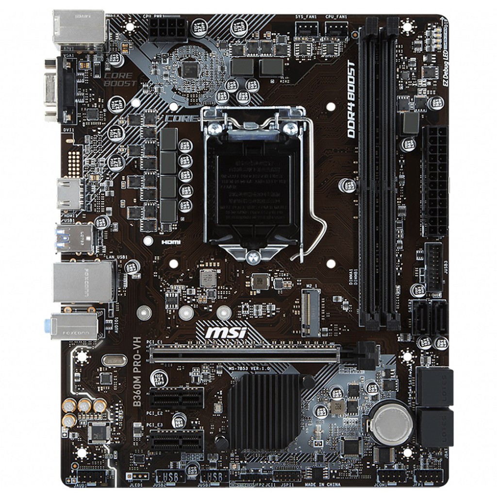 Bo Mạch Chủ Mainboard MSI B360M Pro-VH