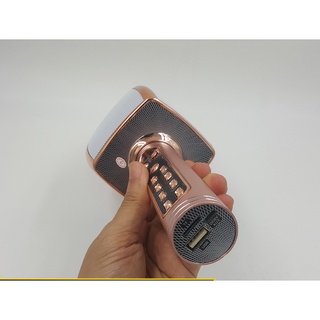 Micro karaoke bluetooth ys91 - Micro Karaoke kiêm loa bluetooth thế hệ mới