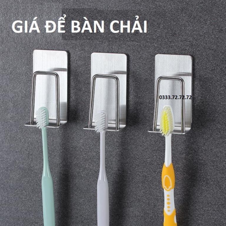 Giá Để Bàn Chải Đánh Răng Úp Cốc Trong Phòng Tắm, Taky, Dán Tường Chịu Lực, Treo Bàn Chải, Úp Cốc Tiện Dụng 4011