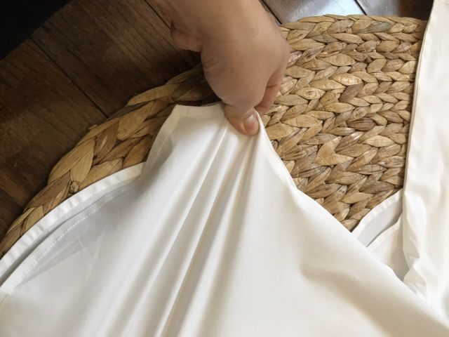 Áo sơ mi nữ trắng thêu tay nơ SHOJO