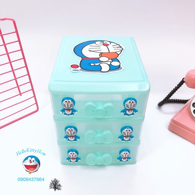 Tủ nhựa mini Doreamon