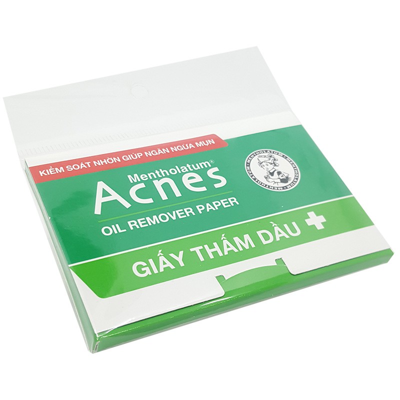 [Chính hãng] Giấy Thấm Dầu Acnes Oil Remover Paper (100 Tờ)