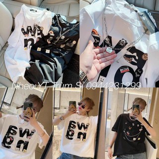 Áo Phông Wang Dây Xích Kèm Sticker Siêu Hot (Rẻ bất chấp)
