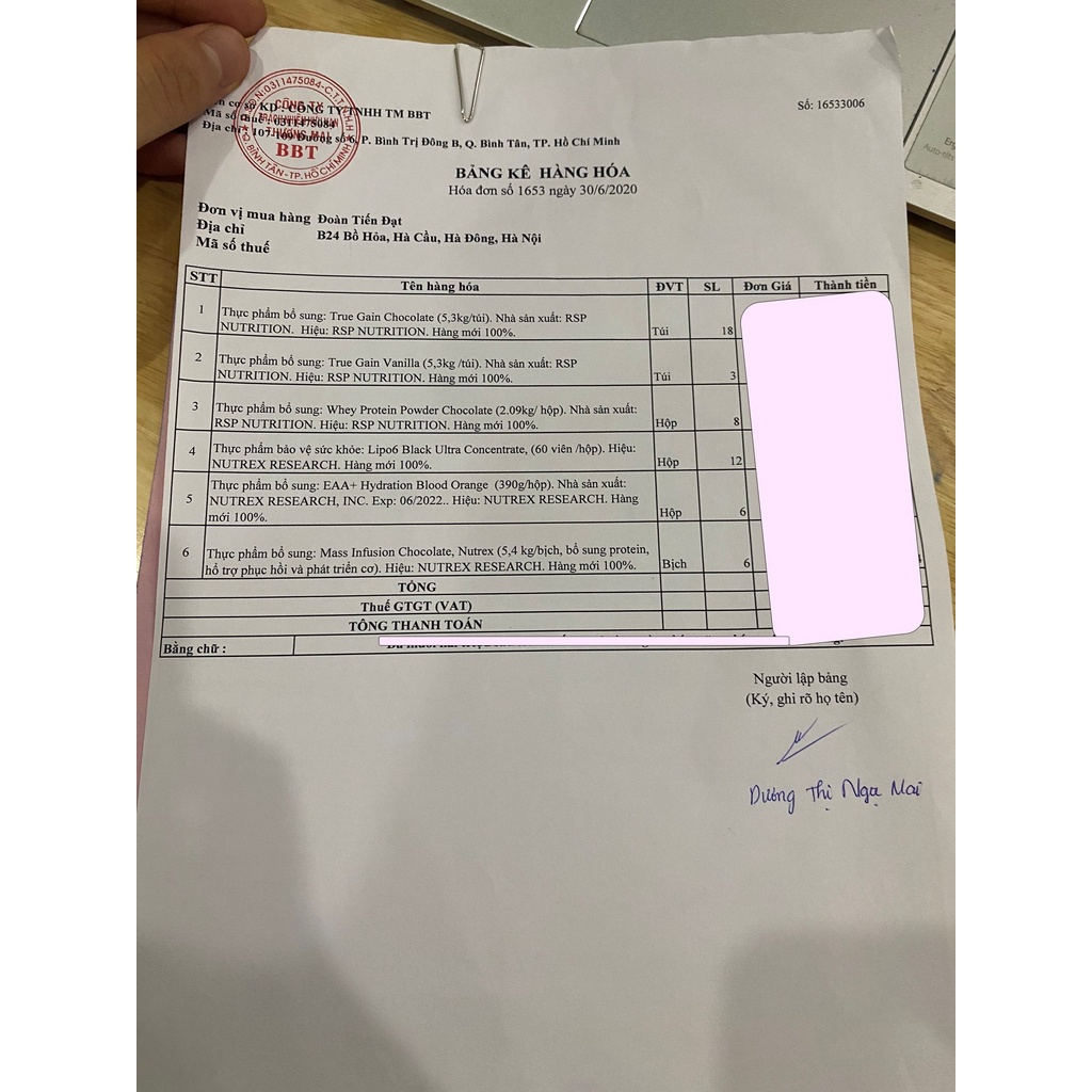 Nutrex Mass Infusion 5,4kg Sữa Tăng Cân Tăng Cơ Hỗ Trợ Men Tiêu Hóa - Hàng Chính Hãng BBT