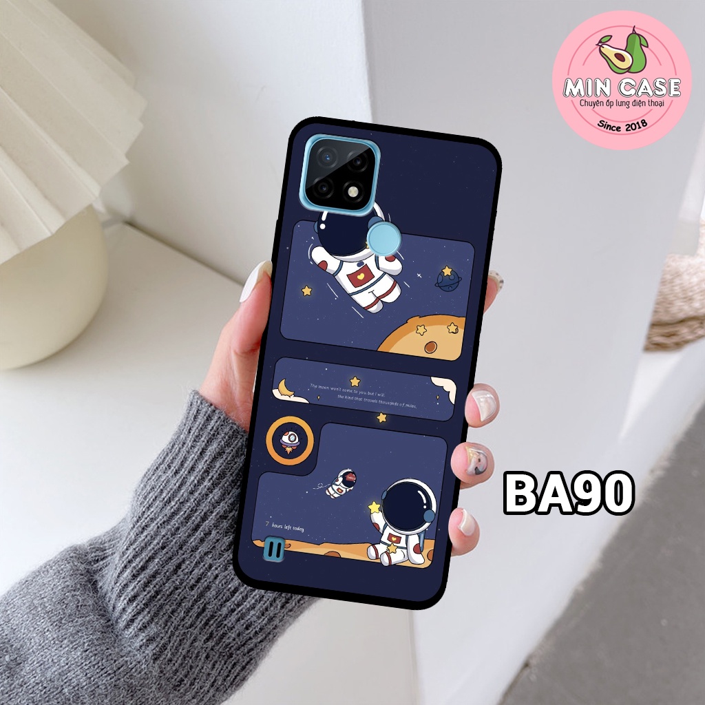 Ốp lưng REALME C21 - C21Y - C25 - C25Y in hình vũ trụ độc đáo, phi hành gia Astronaut siêu dễ thương