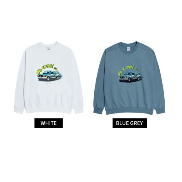 Áo Thun Dài Tay ADLV BLUE RACING CAR SWEATSHIRT