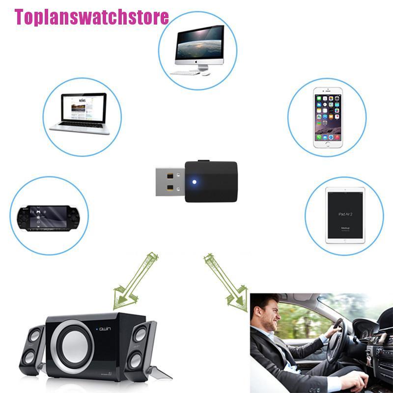 Usb Bluetooth 5.0 Truyền Nhận Tín Hiệu 2 Trong 1 Giắc Cắm 3.5mm | BigBuy360 - bigbuy360.vn