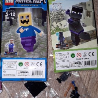 Lắp ráp 1 hộp LegoMineCraft 1744