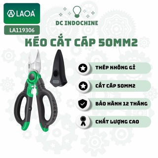 Kéo cắt dây cáp 50mm2 laoa la119306 chuyên dụng, thép không gỉ 4034, hàng chính hãng