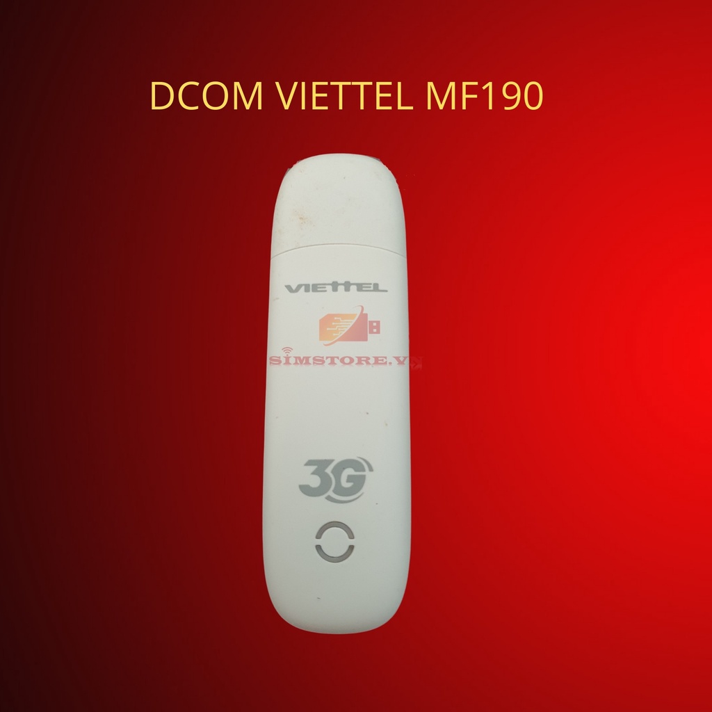 Dcom 3G Viettel , Dcom Viettel MF190S đã qua sử dụng