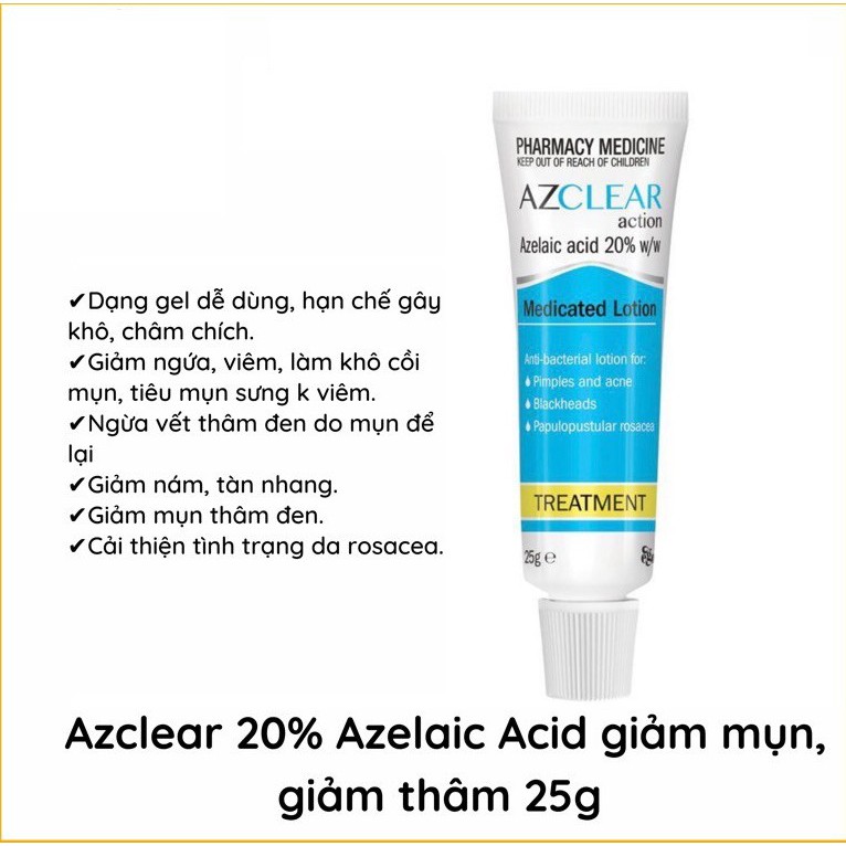 Kem Azclear Action Lotion 25gr – Skinfa