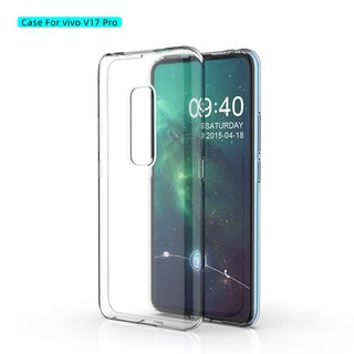 Ốp lưng Vivo V17 Pro Silicon dẻo trong suốt