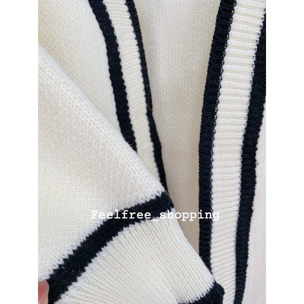 Áo Cardigan Len Nữ Chất Vải Dày Có Túi (Kèm Hình Thật)