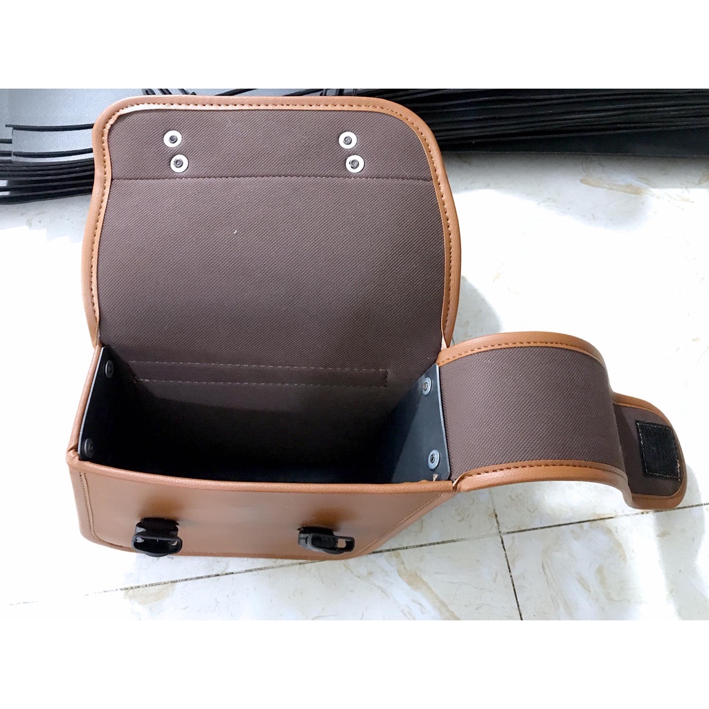 TÚI XÉO WOL MÀU BÒ TREO ĐƯỢC NHIỀU LOẠI XE MÔ TÔ