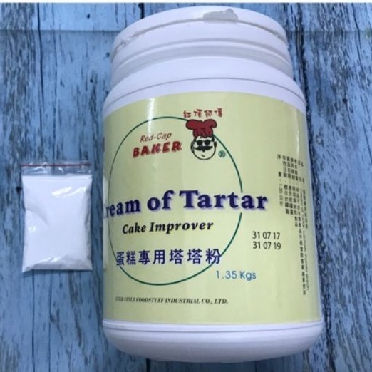 Bột Tartar 50- 100gram (phụ gia đánh bông lòng trứng)