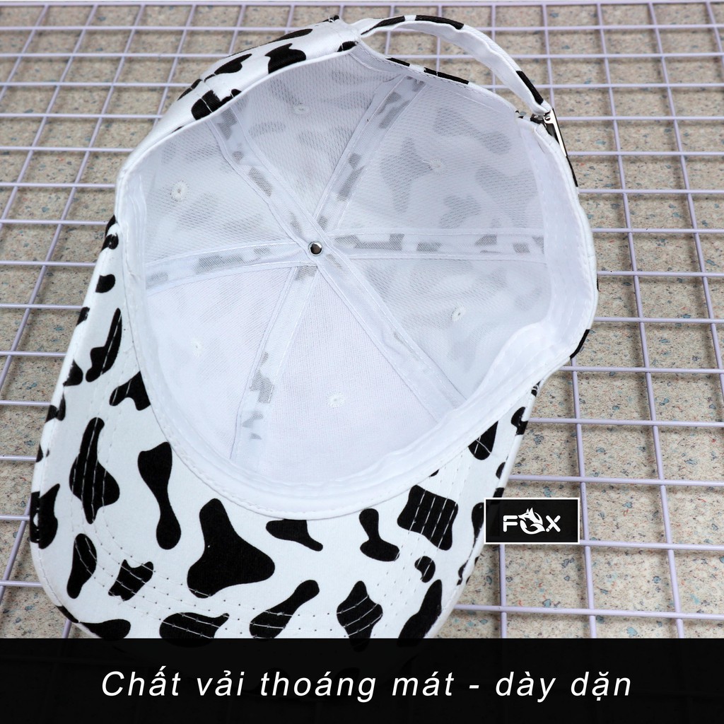 Mũ lưỡi trai BÒ SỮA HOT TREND vải Kaki dày siêu chất và ngầu (Ảnh thật) – MU2