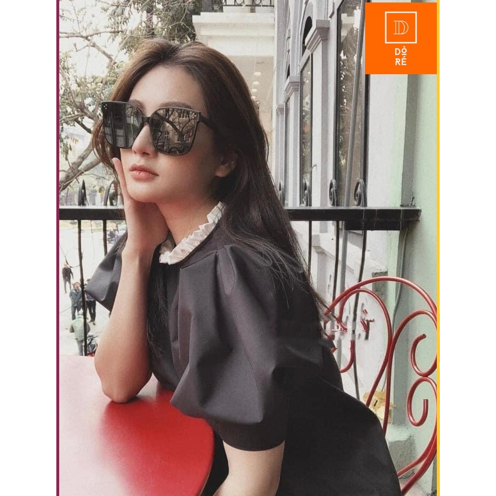 ZR shirt Korea’style - nhấn tay bồng, viền bèo cổ tỉ mỉ, và tinh tế (DR21)