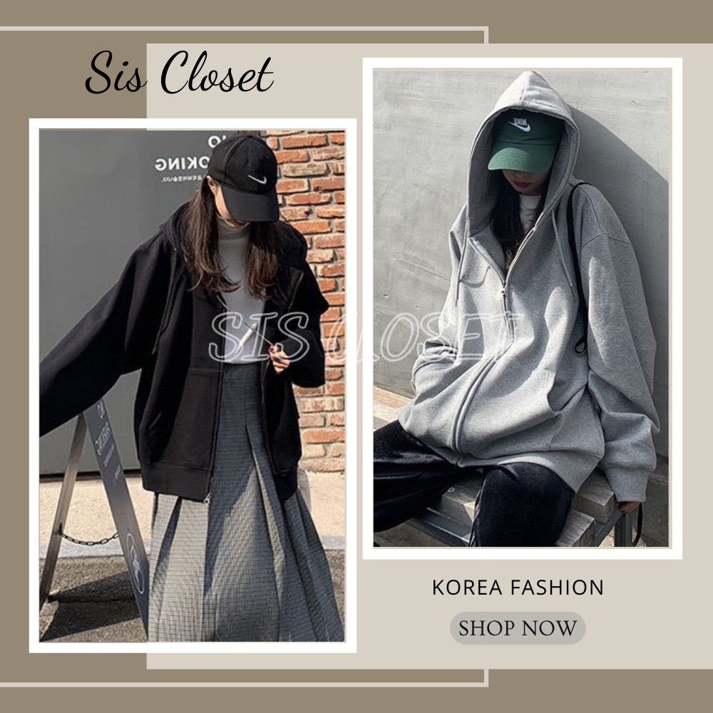 Áo khoác hoodie nữ nam , áo khoác nỉ ngoại mềm mịn tay to mũ 2 lớp có túi bụng form rộng unisex 75kg AK1