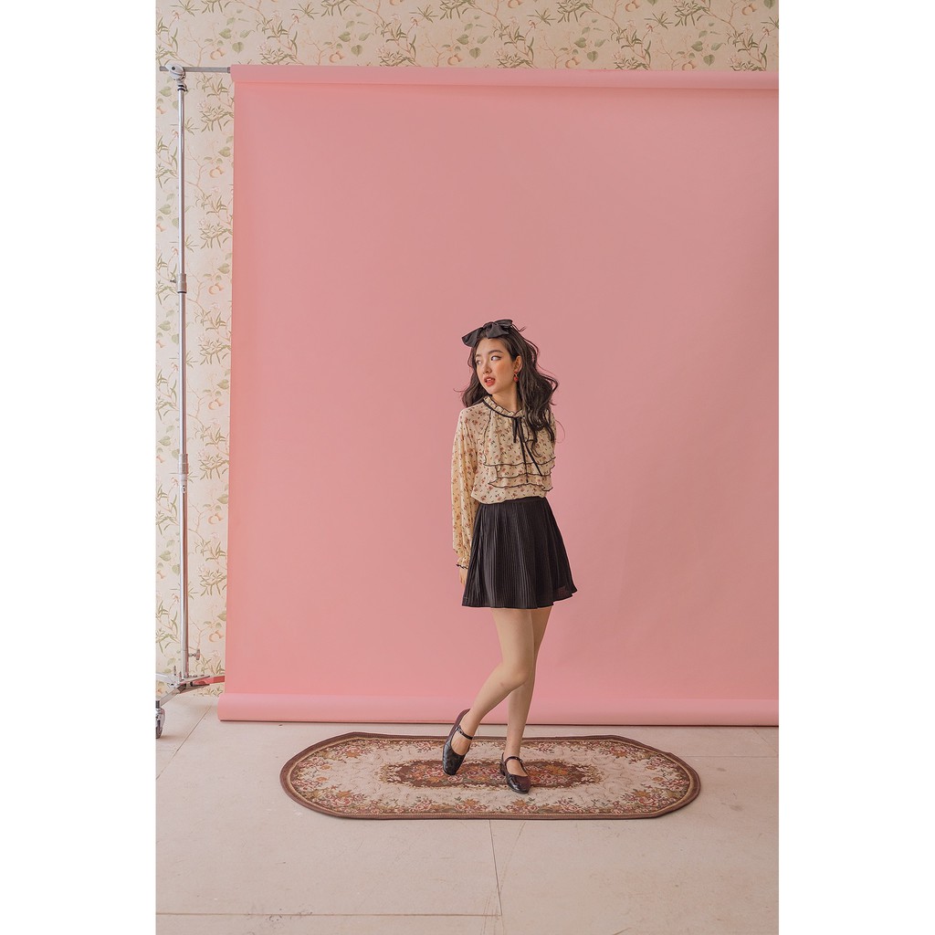 [Mã WASKT304 giảm 15% tối đa 30K đơn 99K] Chân váy Pleated Skirt (Đen) | BigBuy360 - bigbuy360.vn